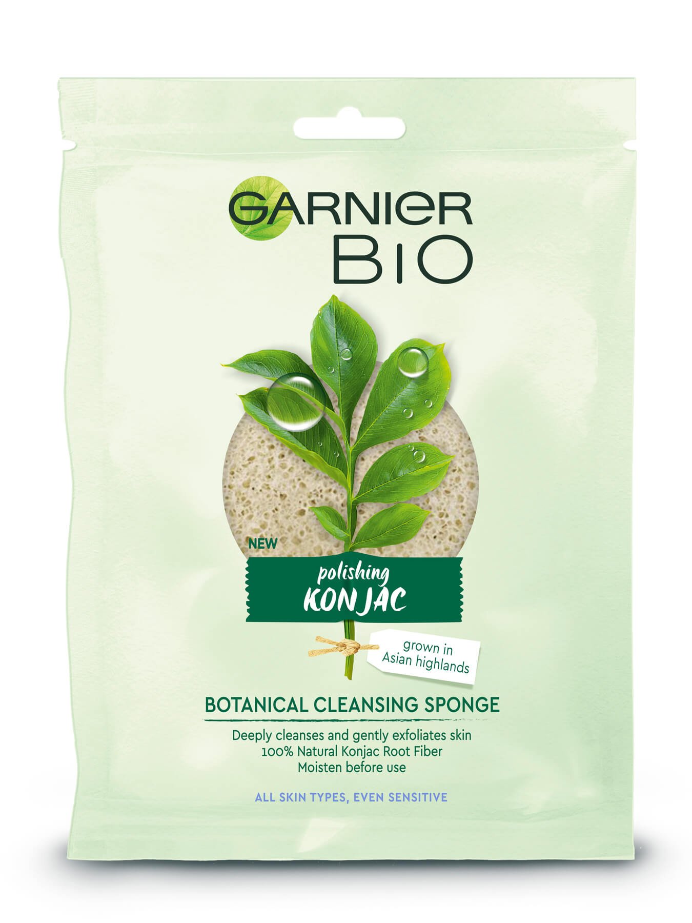 Garnier Bio polishing konjac spons